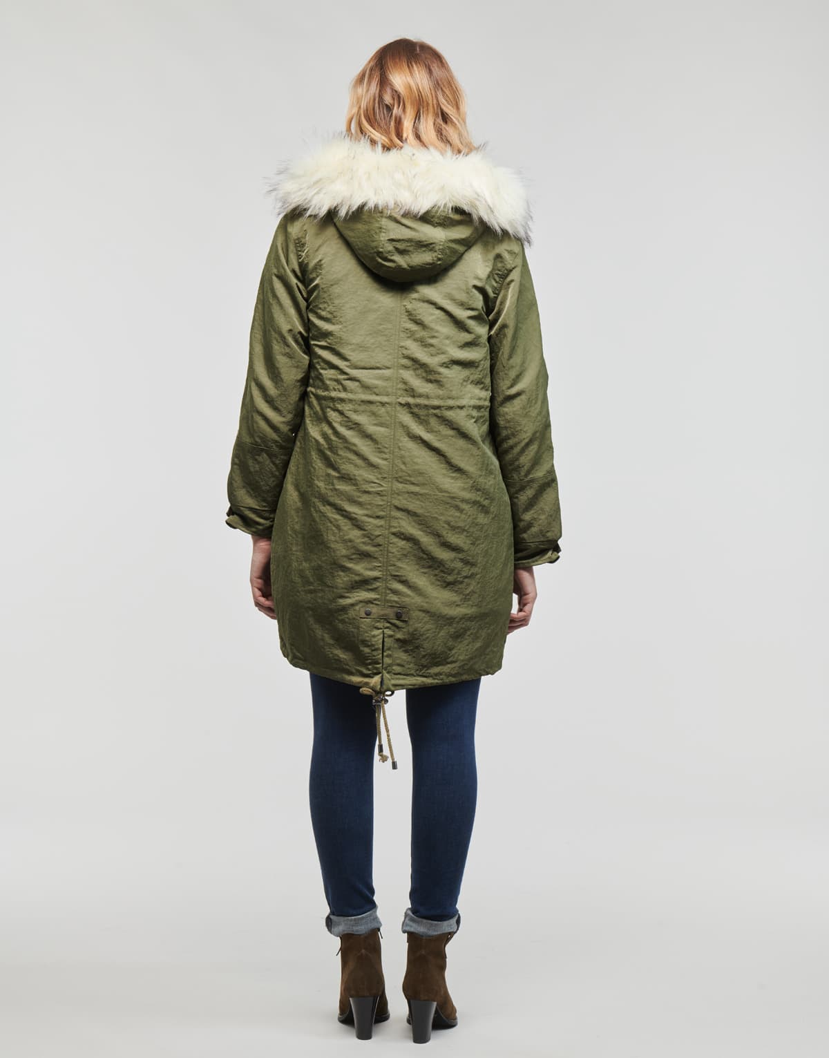 Women's Parkas Guess Khaki