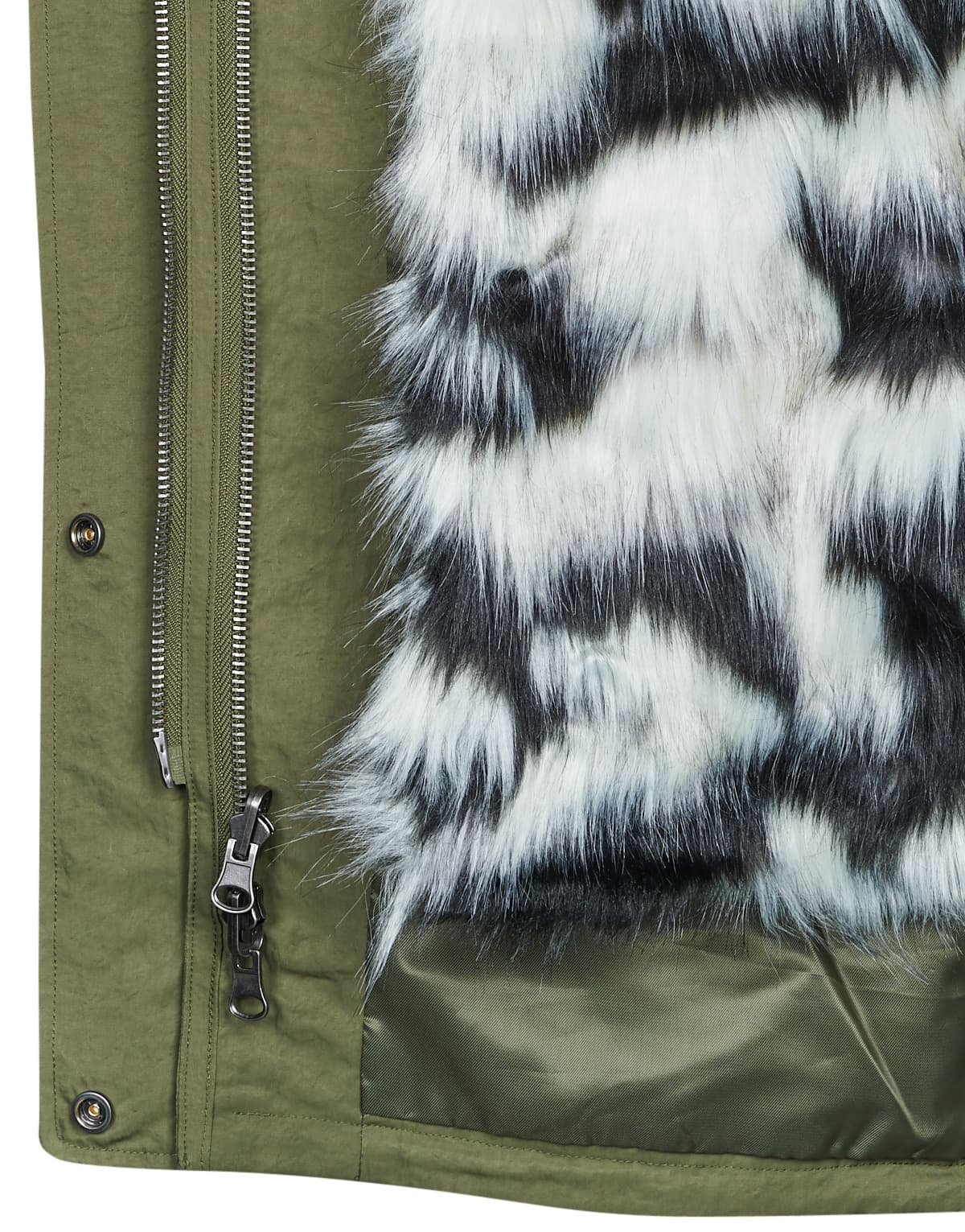 Women's Parkas Guess Khaki