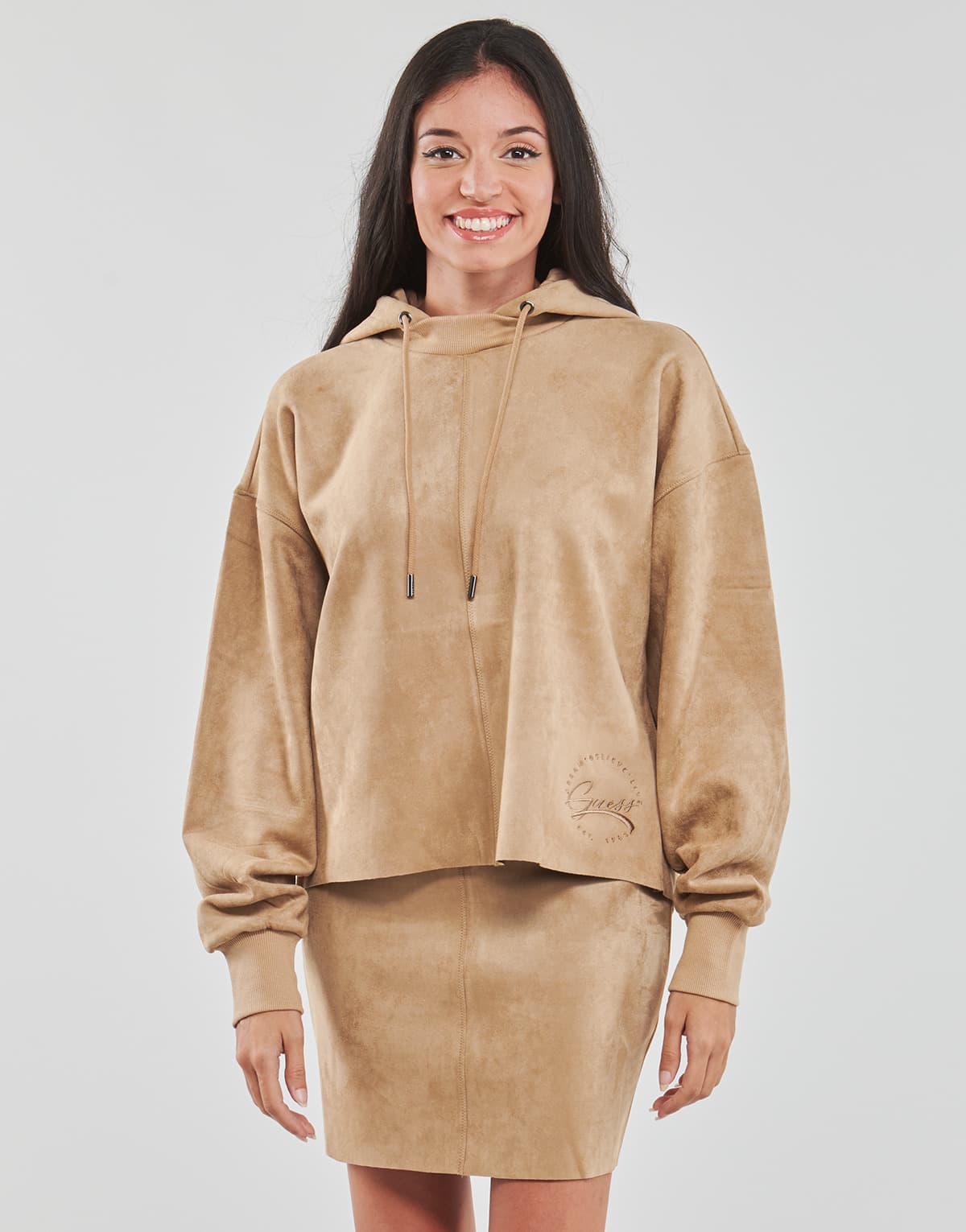 Women's Sweatshirts Guess Beige