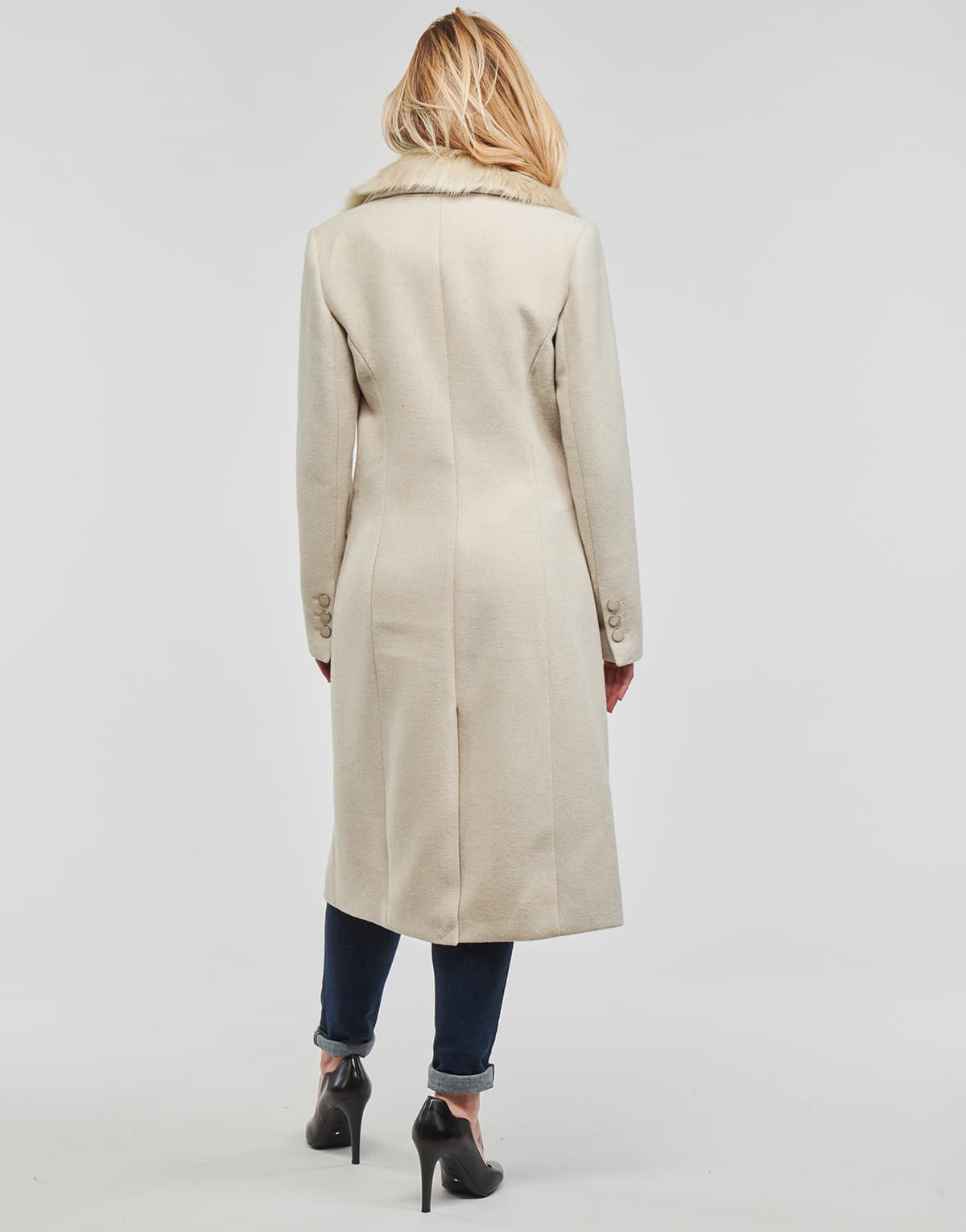 Women's Coats Guess Beige