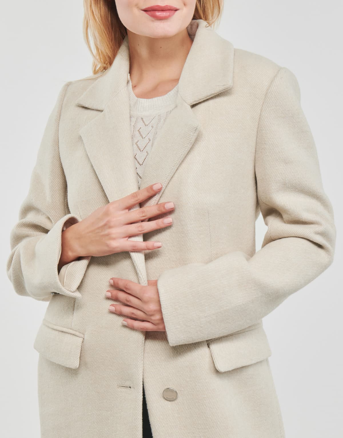 Women's Coats Guess Beige