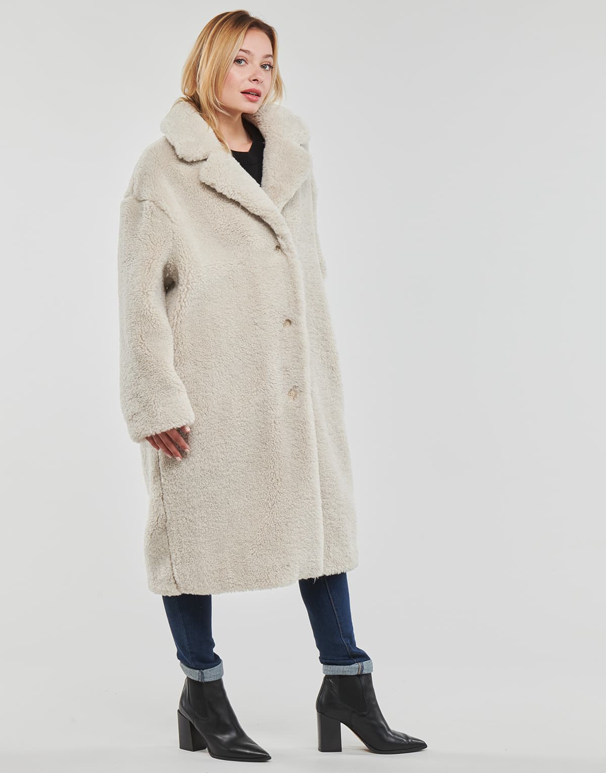Women's Coats Guess Beige
