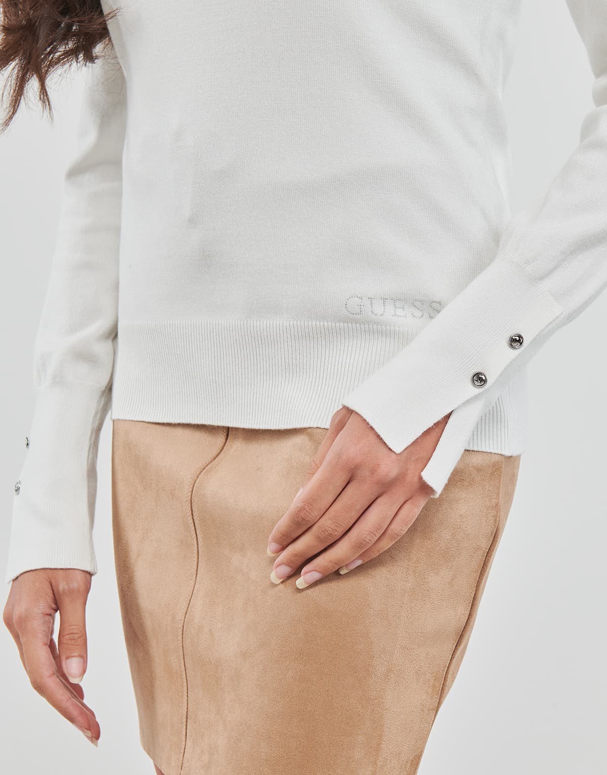 Women's Sweaters Guess White