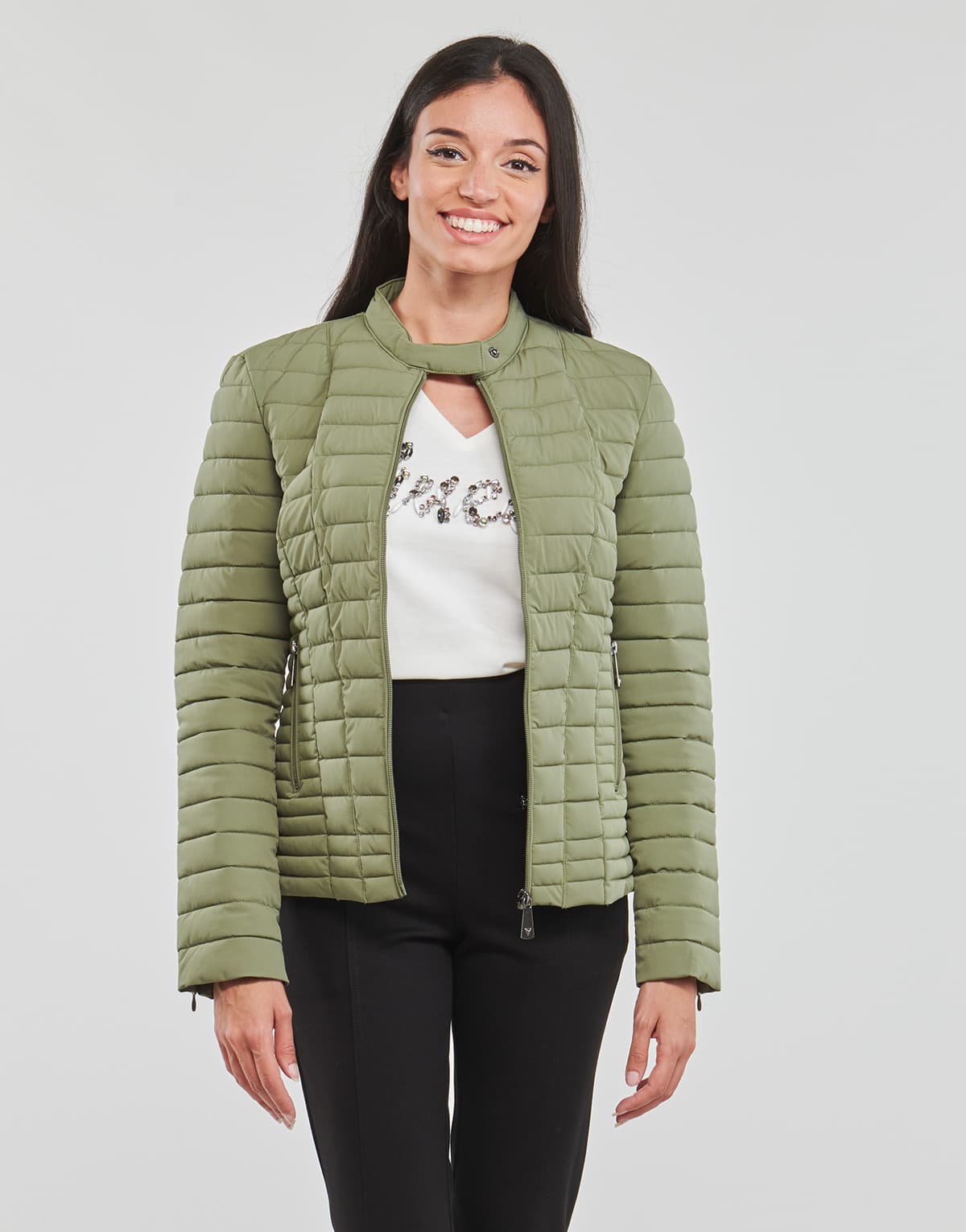Women's Jackets Guess Khaki