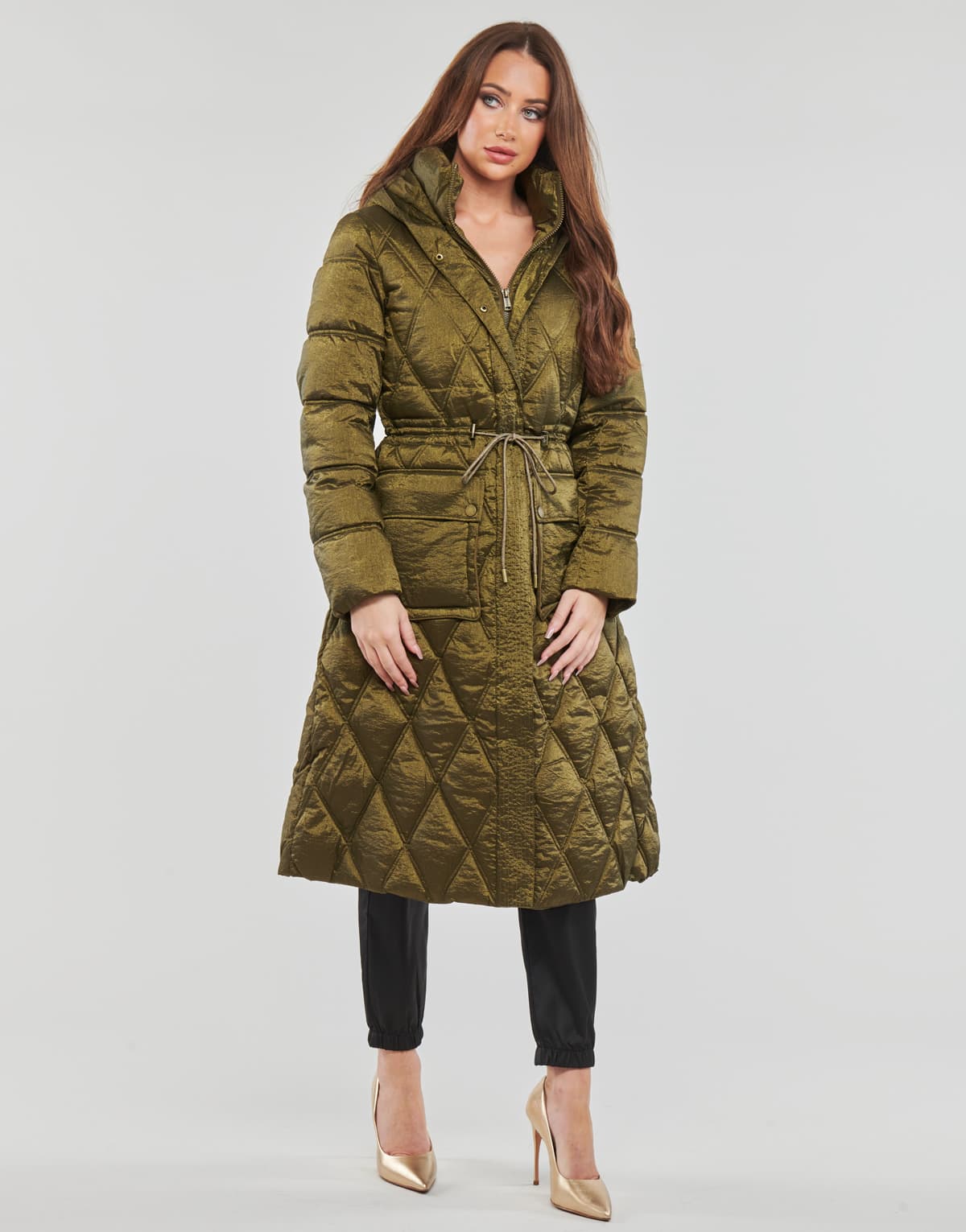 Women's Jackets Guess Khaki