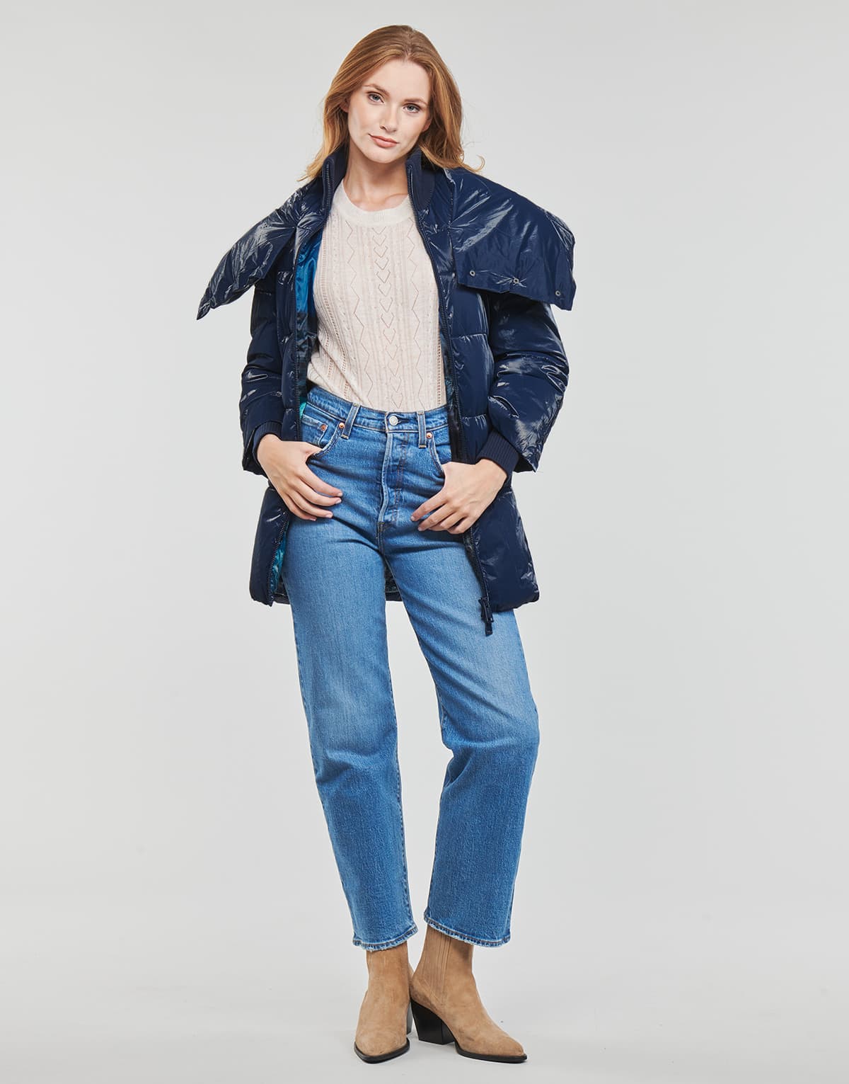 Women's Jackets Guess Blue