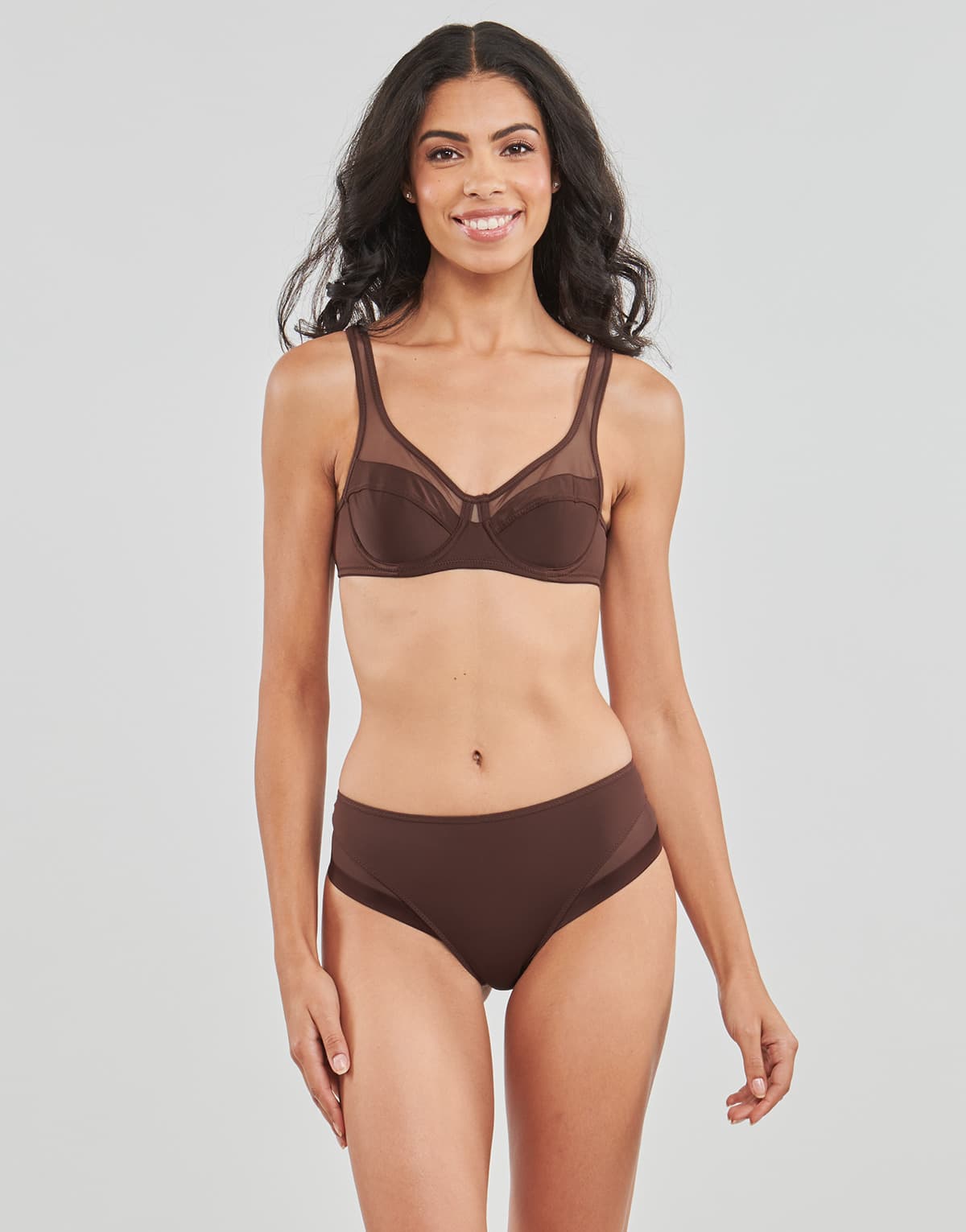 Women's Briefs DIM Brown