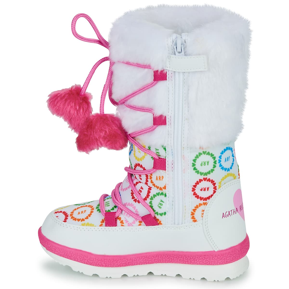 Girls' Outdoor Shoes Agatha Ruiz de la Prada White