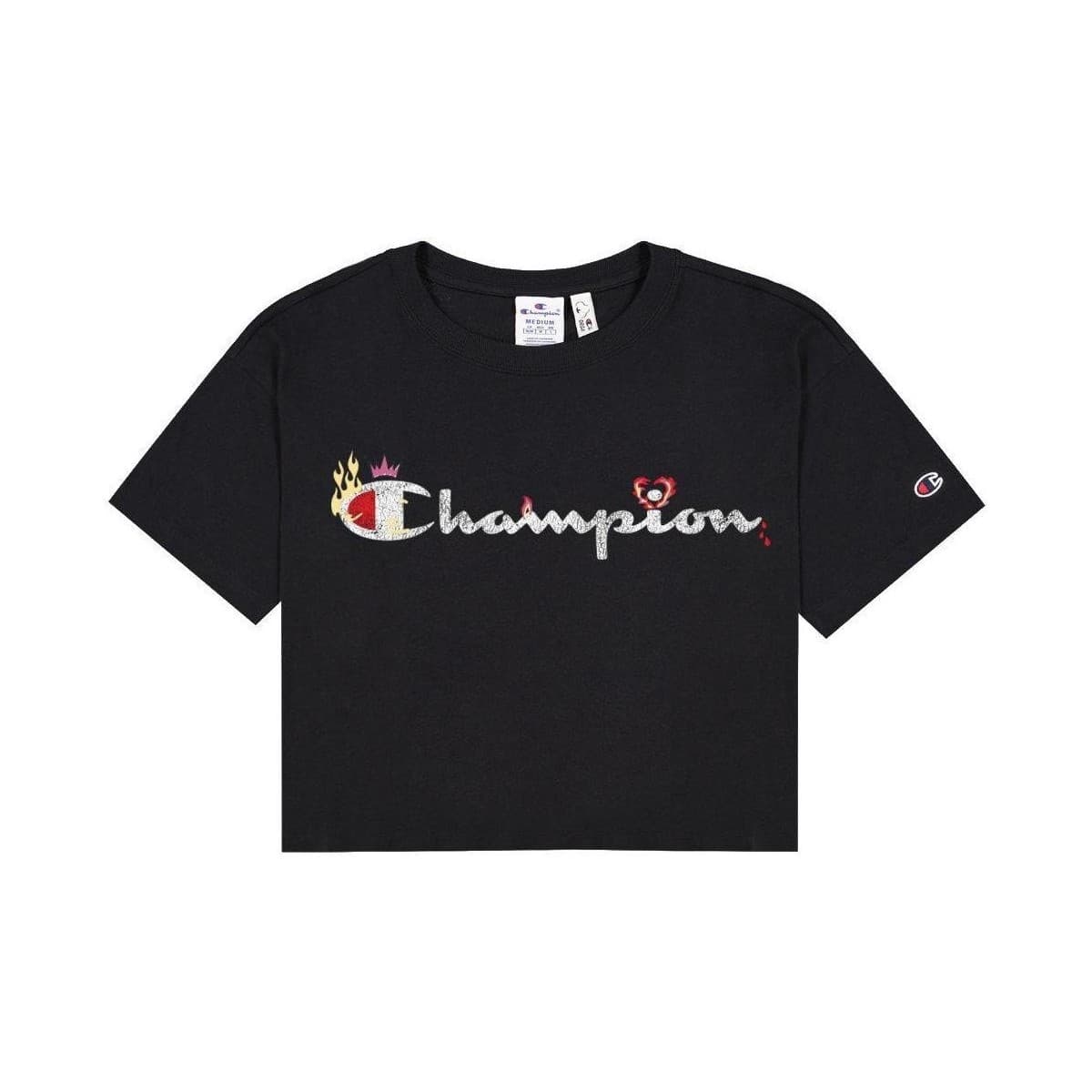 Women's T-Shirts Champion Black