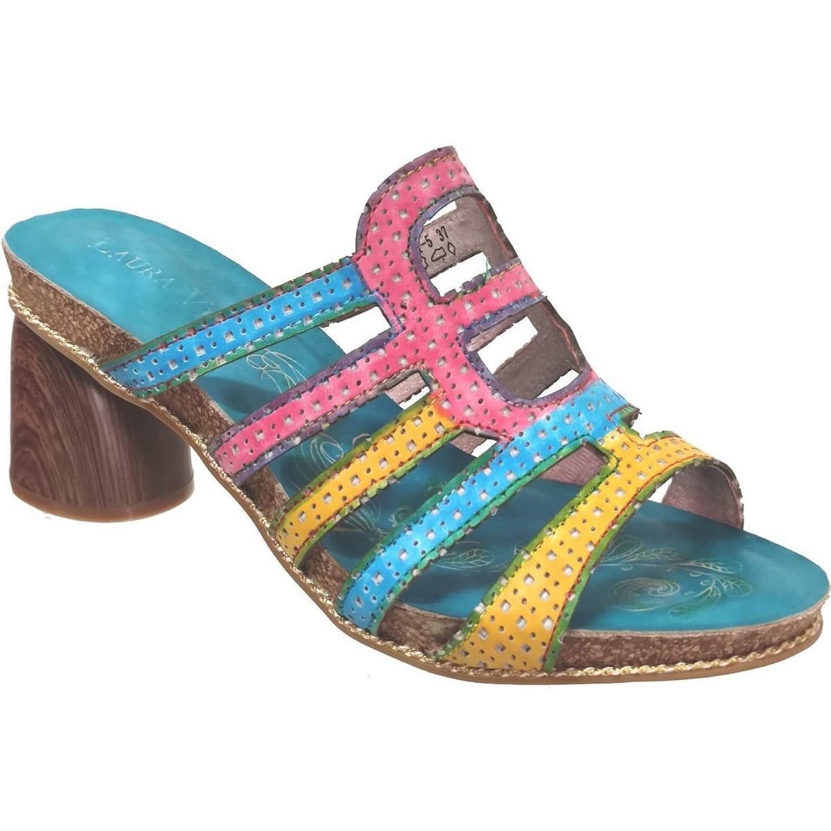 Women's Mules Laura Vita Multicolor