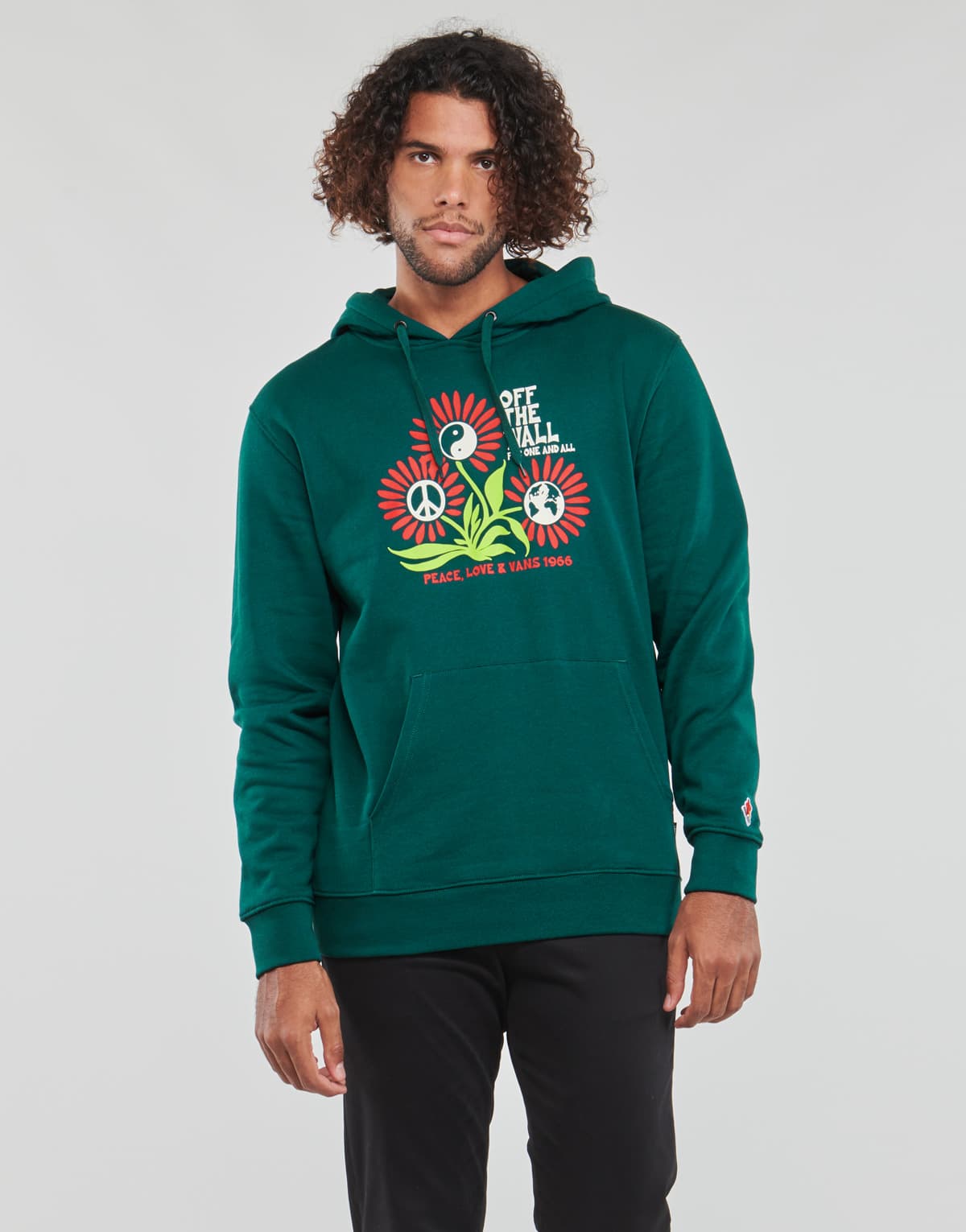 Men's Sweatshirts Vans Green