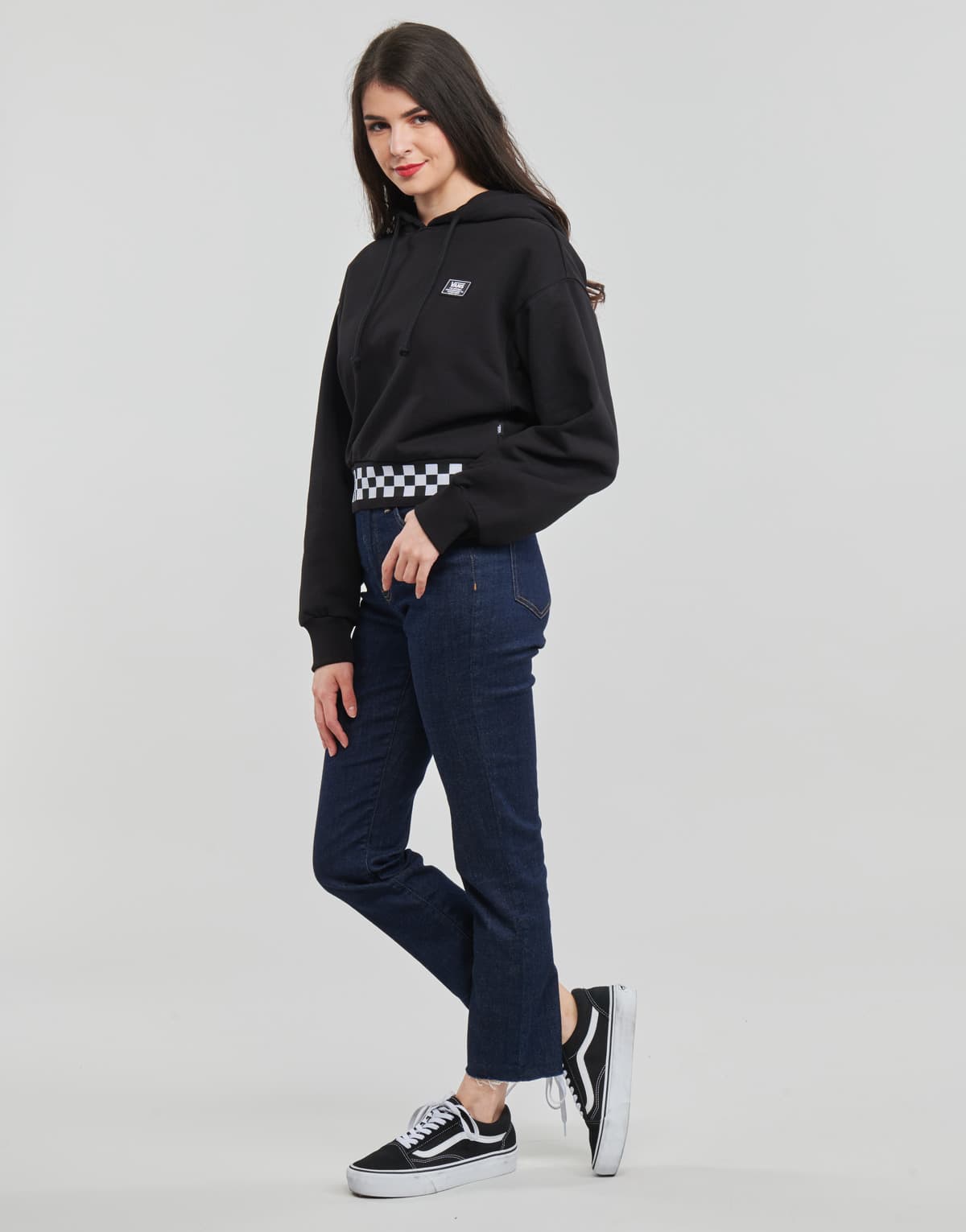 Women's Sweatshirts Vans Black