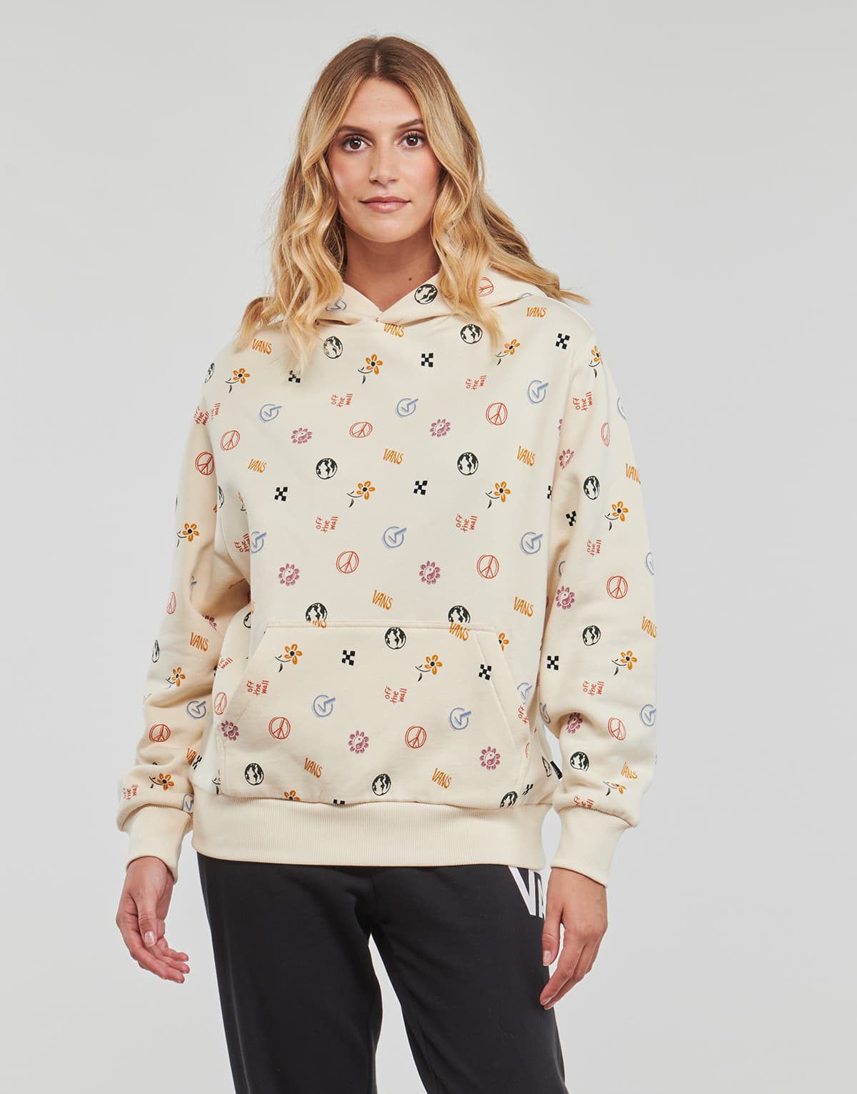 Women's Sweatshirts Vans Beige