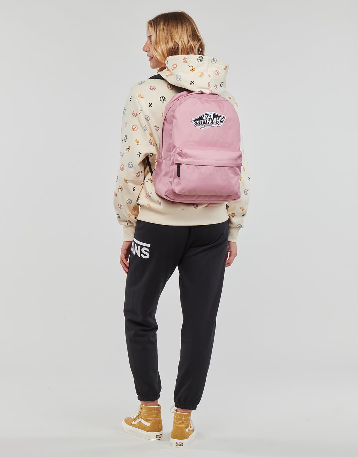 Women's Sweatshirts Vans Beige