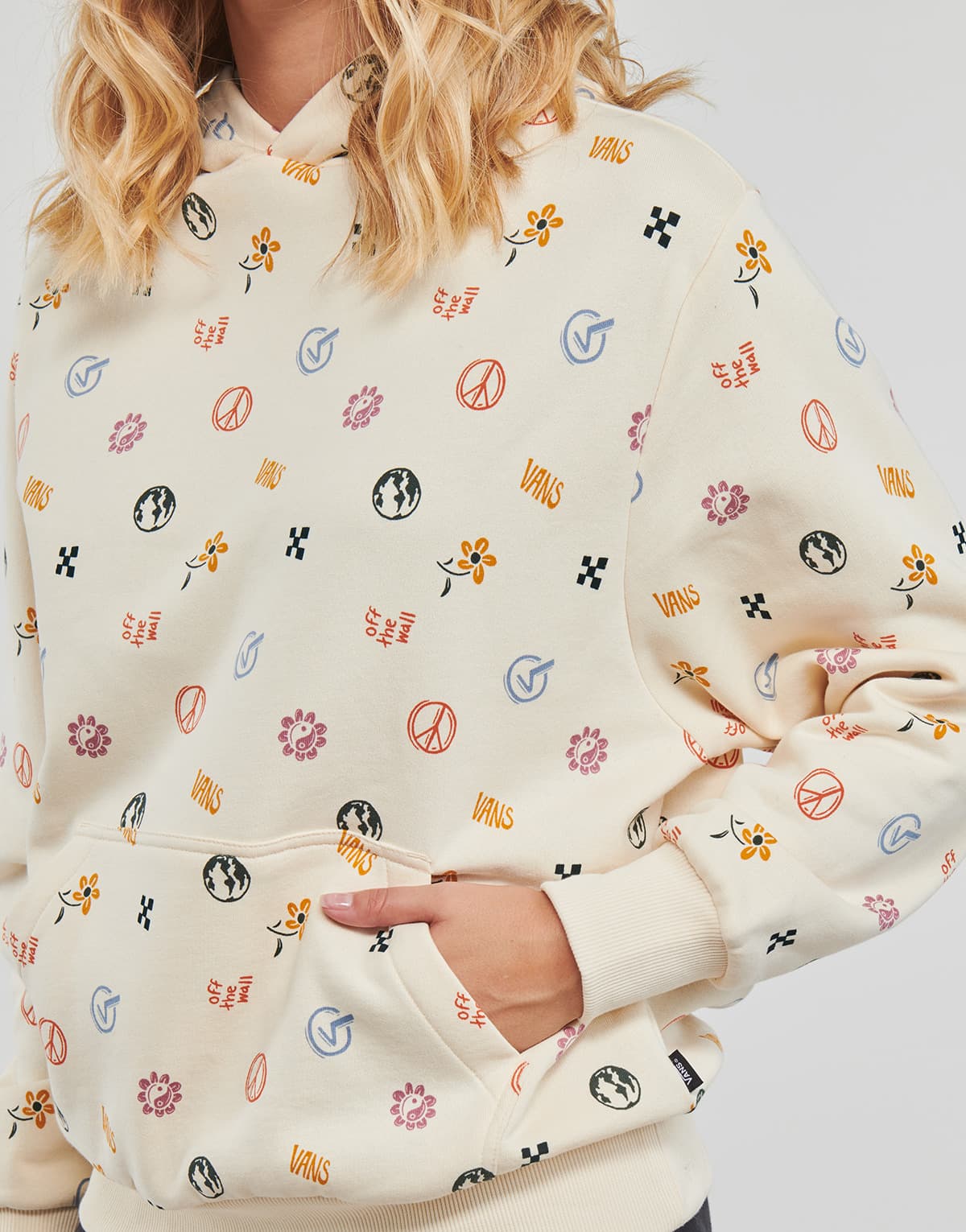Women's Sweatshirts Vans Beige