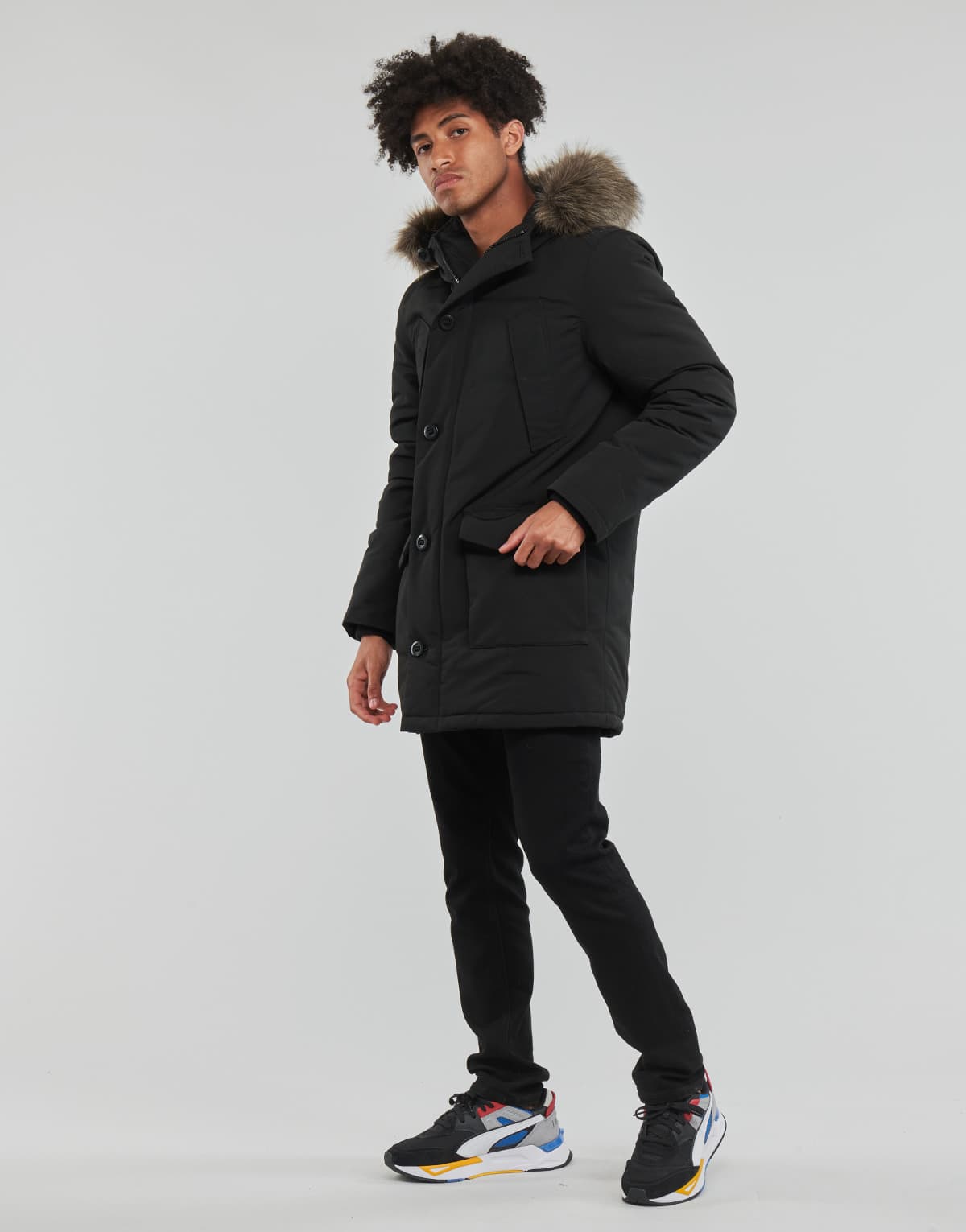 Men's Parkas Superdry Black