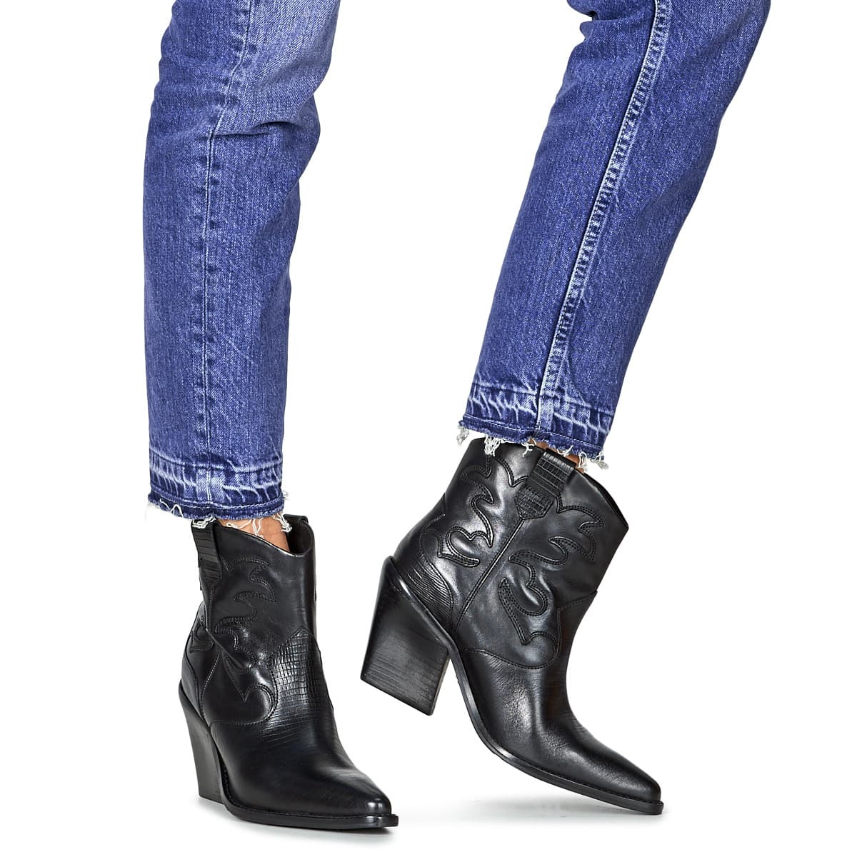 Women's Ankle Boots Bronx Black