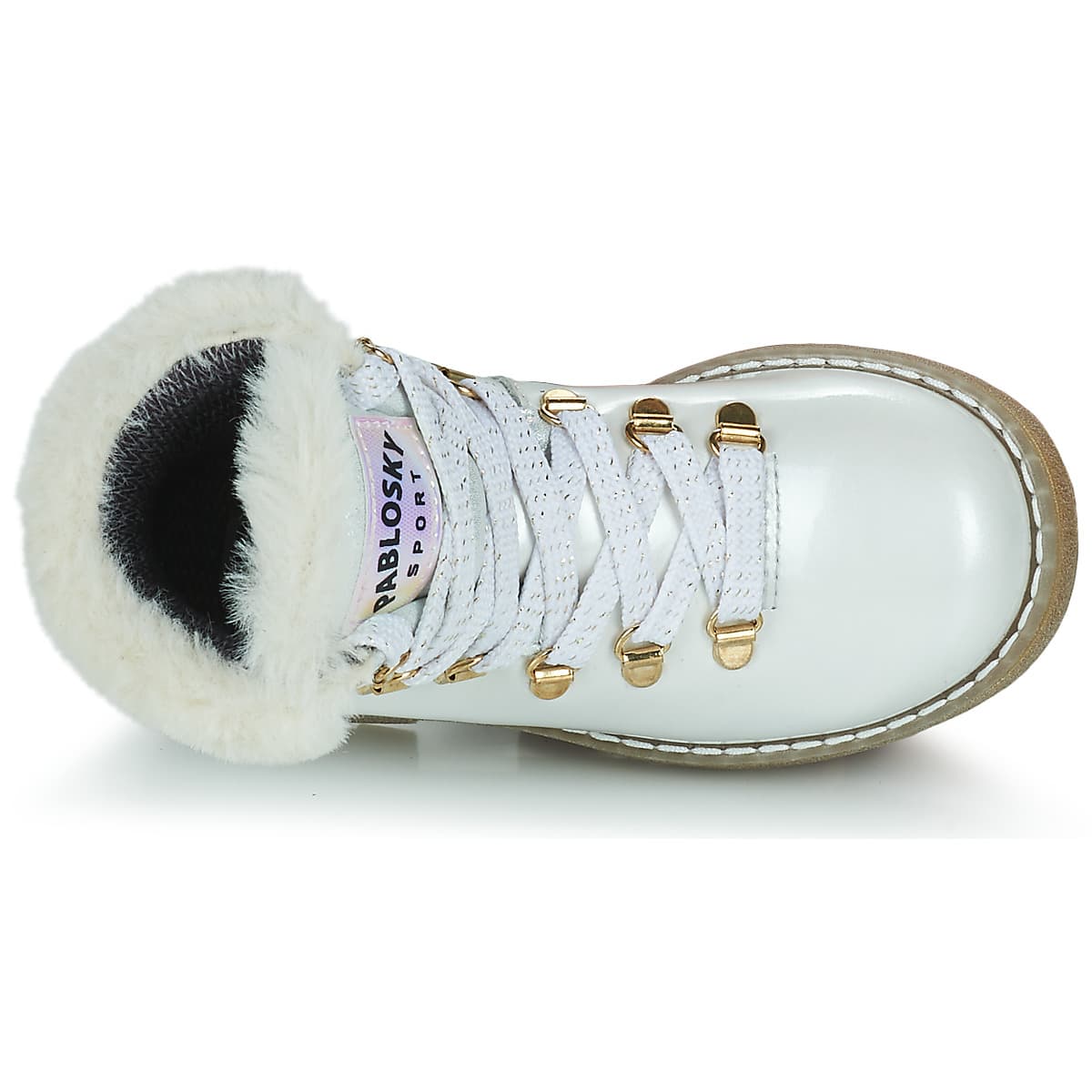 Girls' Boots Pablosky White