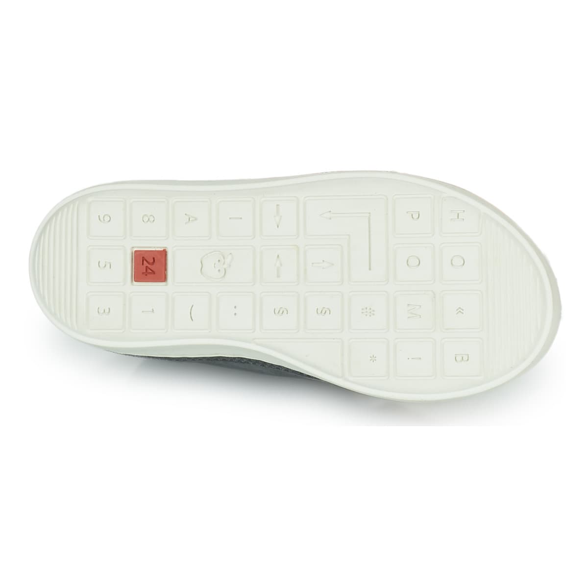 Boys' Sneakers Shoo Pom Gray