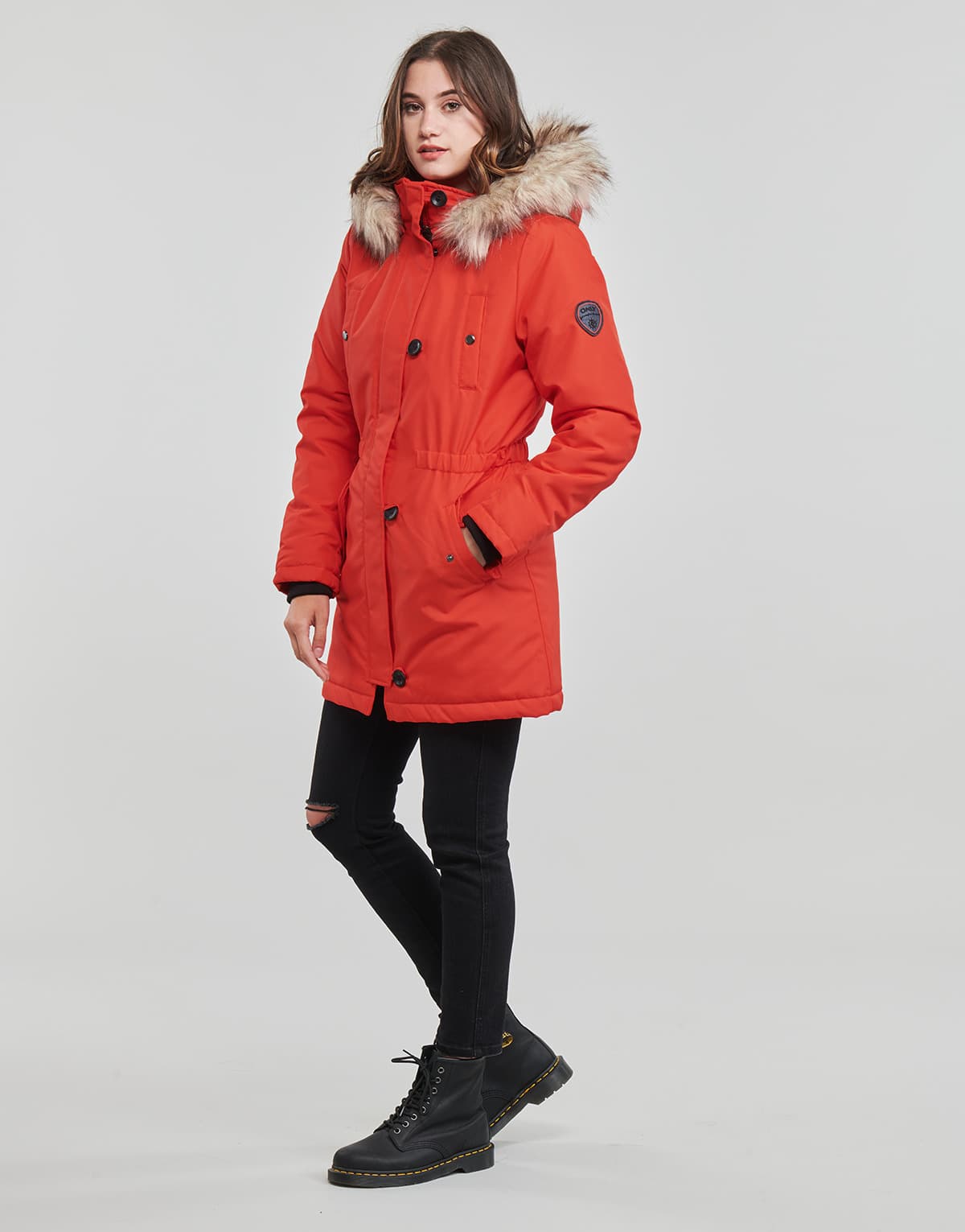 Women's Parkas Only Red