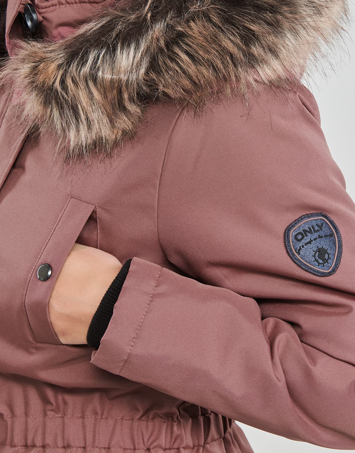 Women's Parkas Only Pink