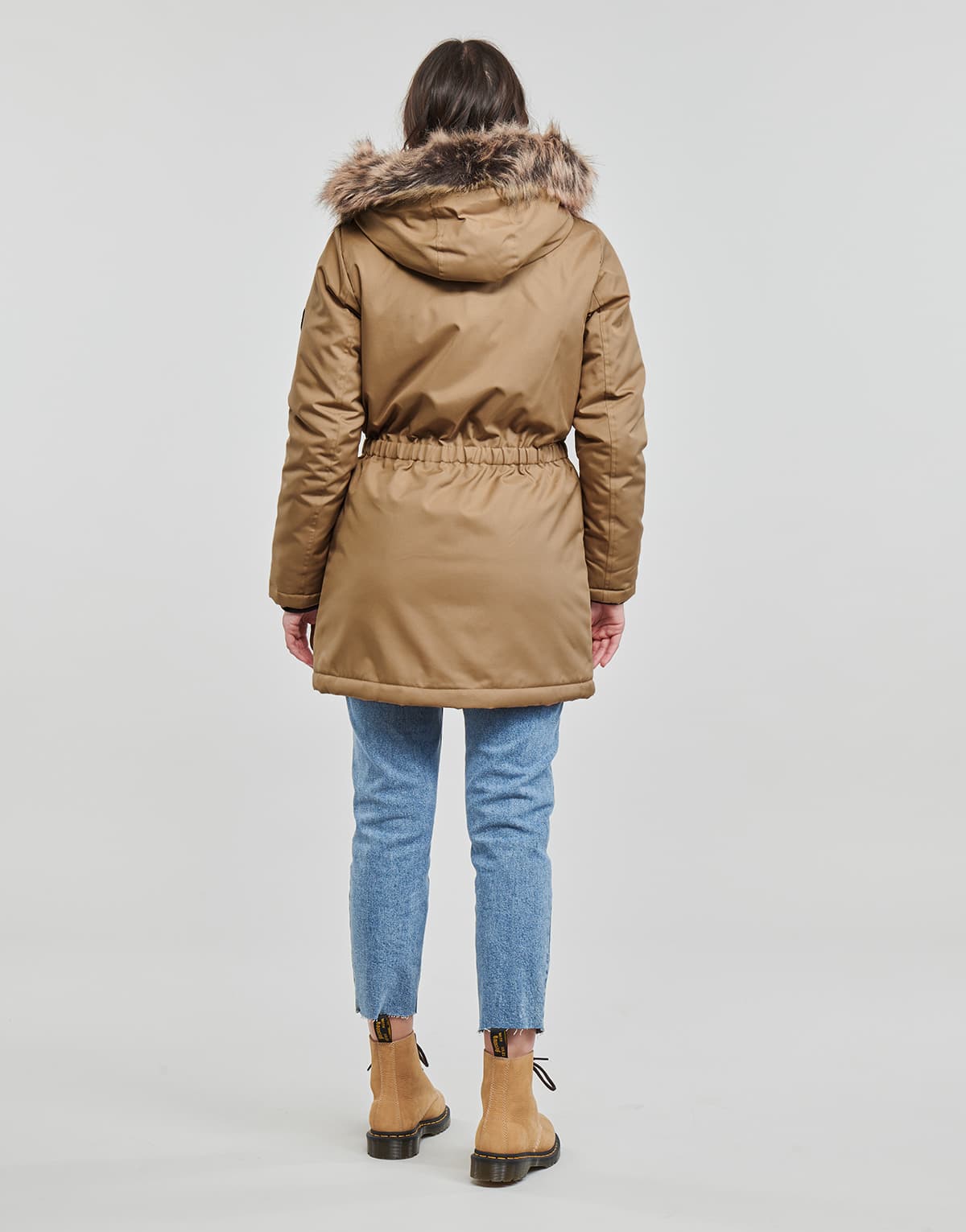 Women's Parkas Only Brown