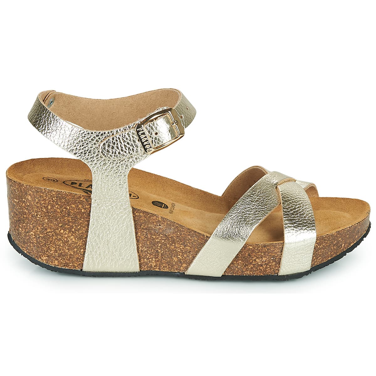 Women's Platforms Plakton Gold