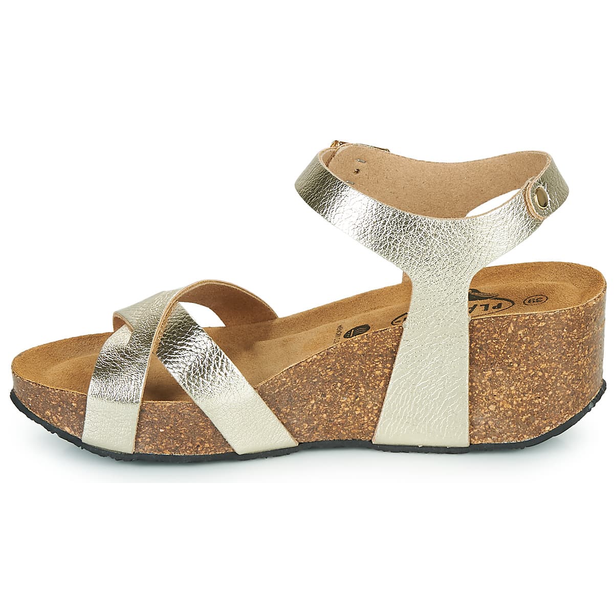 Women's Platforms Plakton Gold