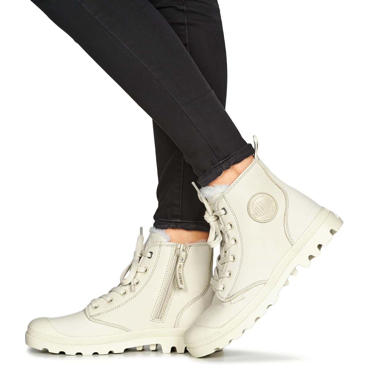 Women's Boots Palladium Beige