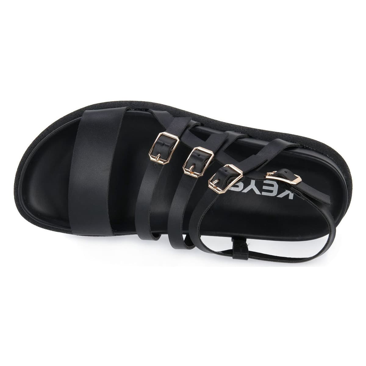 Women's Platforms Keys Black