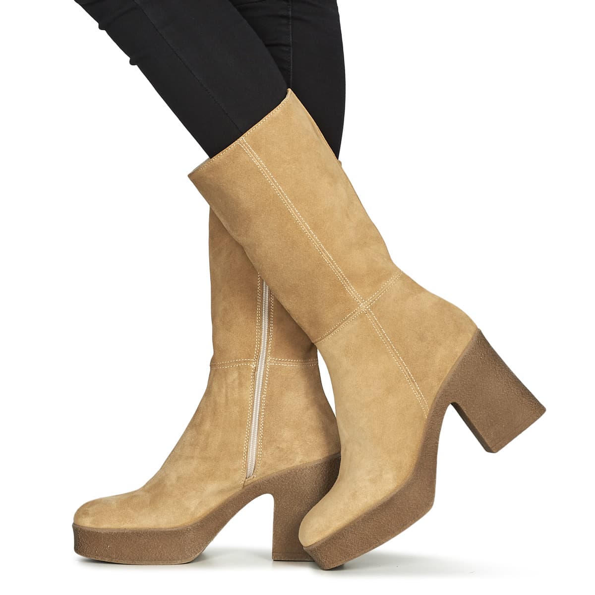 Women's Ankle Boots Sweet Lemon Beige