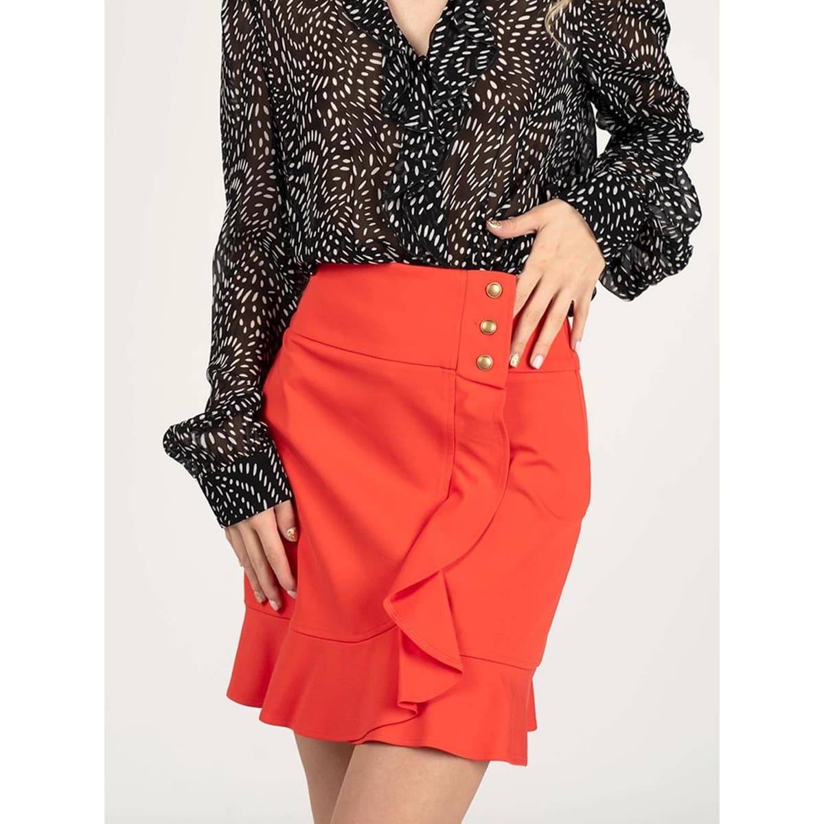 Women's Skirts Pinko Red