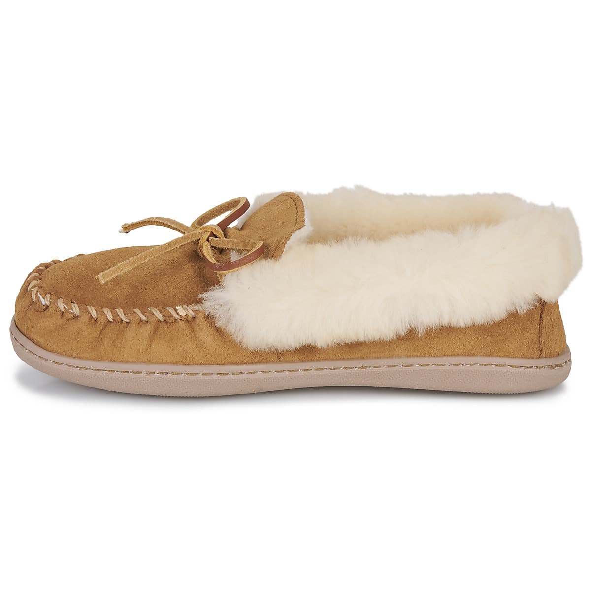 Women's House Slippers Minnetonka Brown