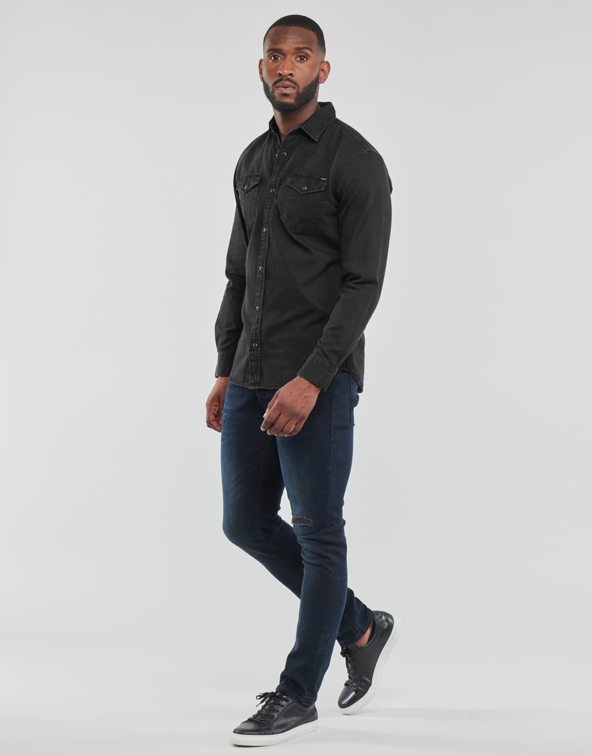 Men's Shirts Jack & Jones Black
