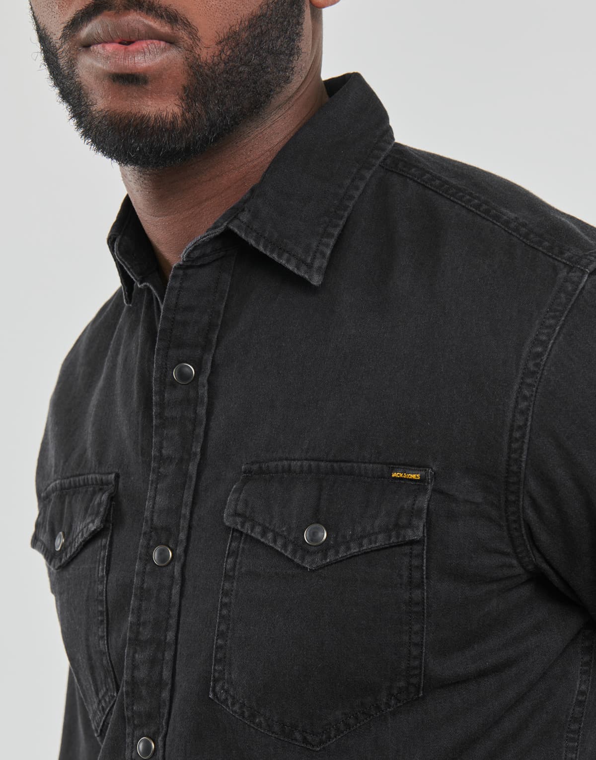 Men's Shirts Jack & Jones Black