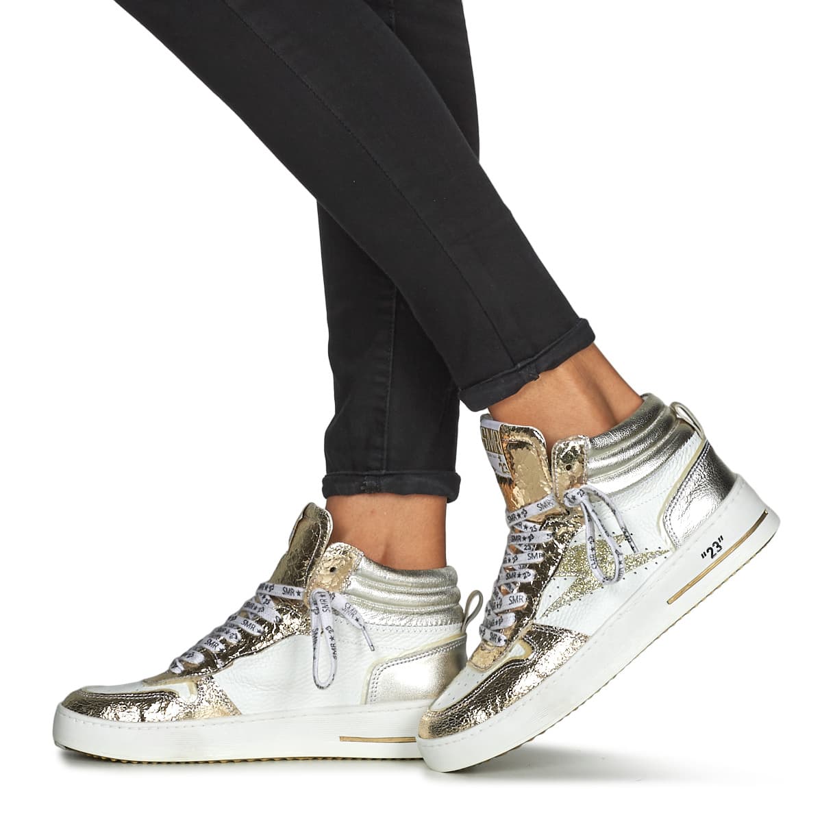 Women's Sneakers Semerdjian Gold