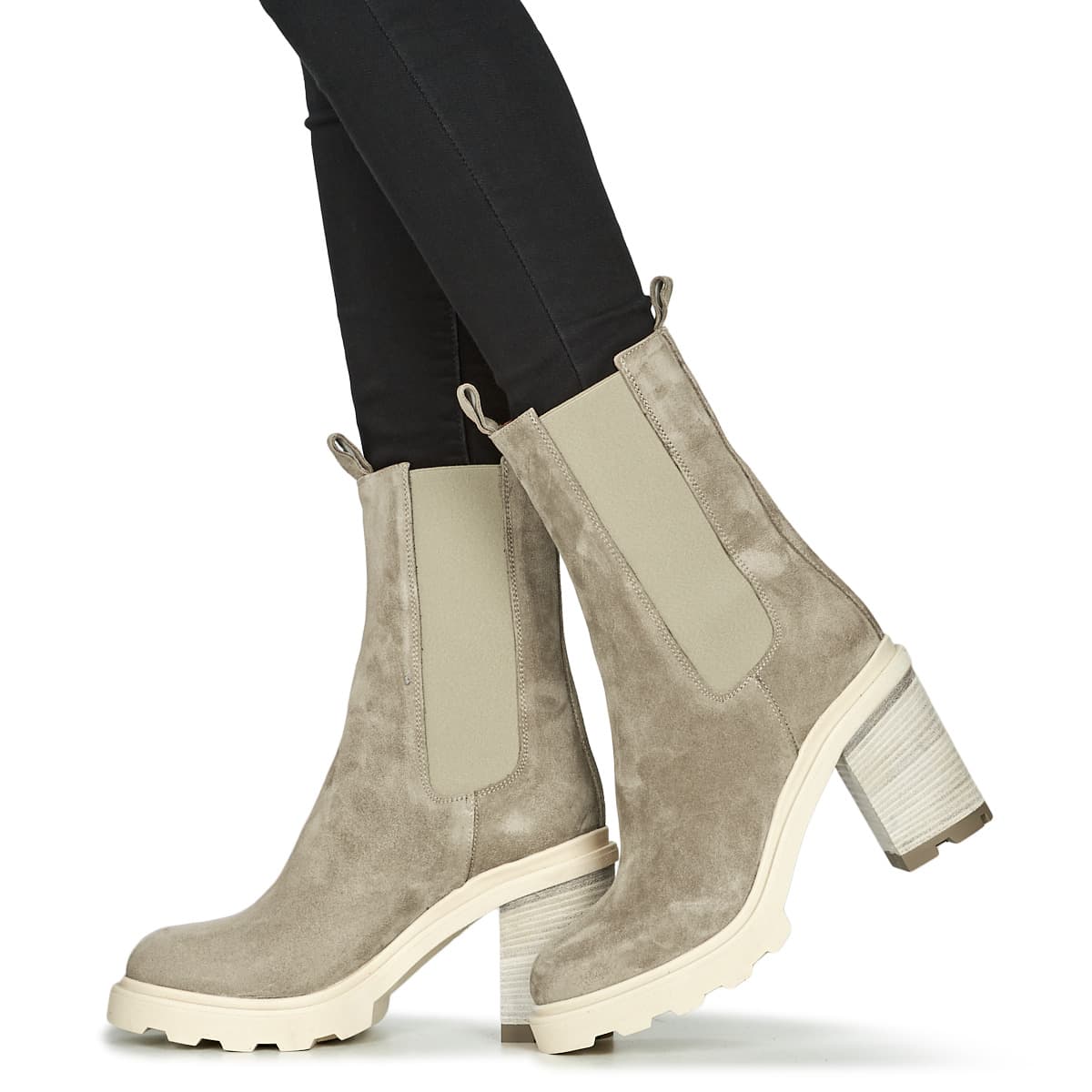 Women's Ankle Boots Semerdjian Beige