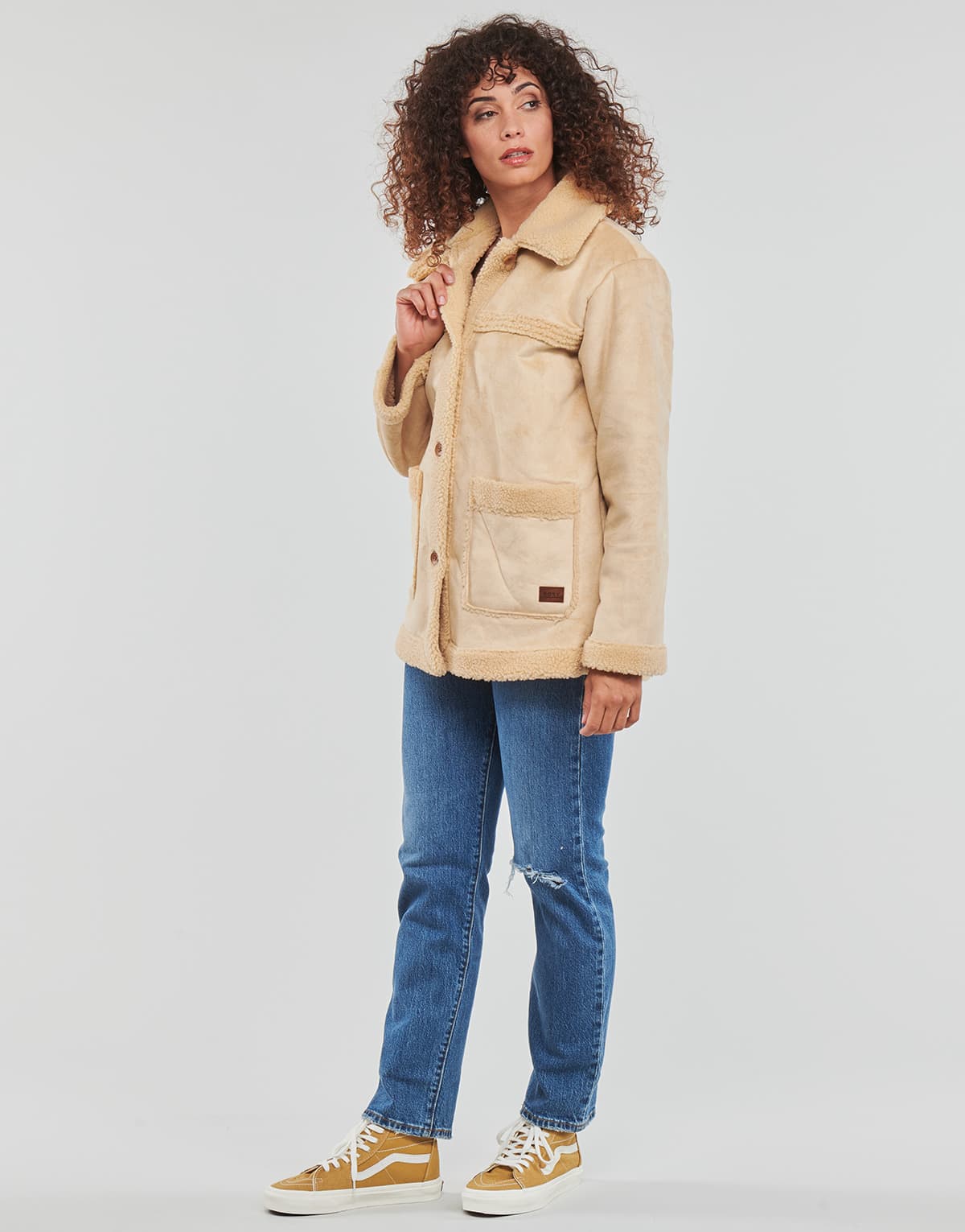 Women's Coats Roxy Beige