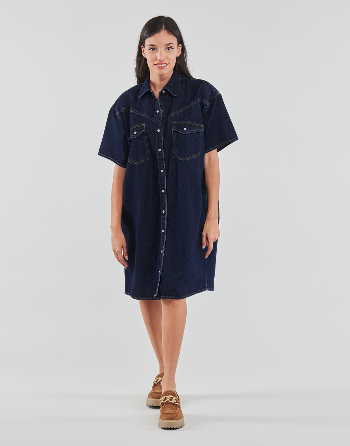 Women's Dresses Levis Blue