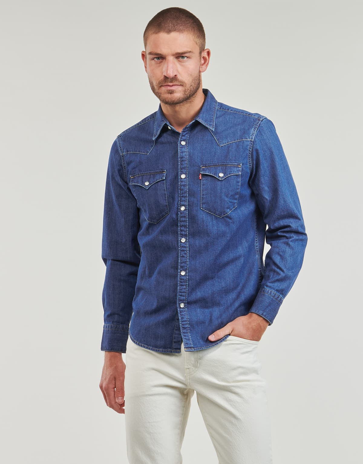 Men's Shirts Levis Blue