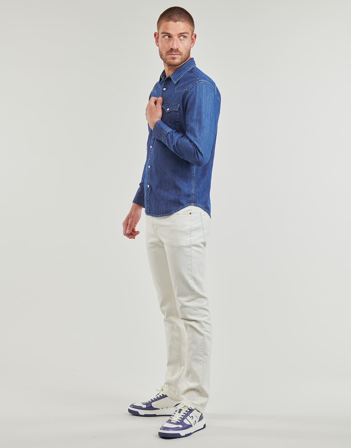 Men's Shirts Levis Blue