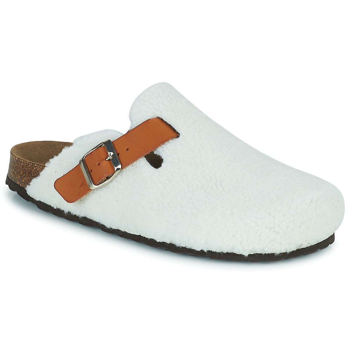 Men's House Slippers Casual Attitude White