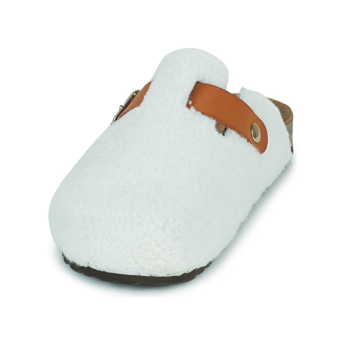 Men's House Slippers Casual Attitude White