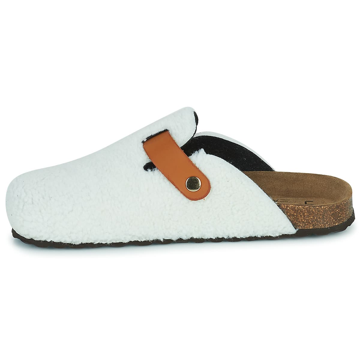 Men's House Slippers Casual Attitude White