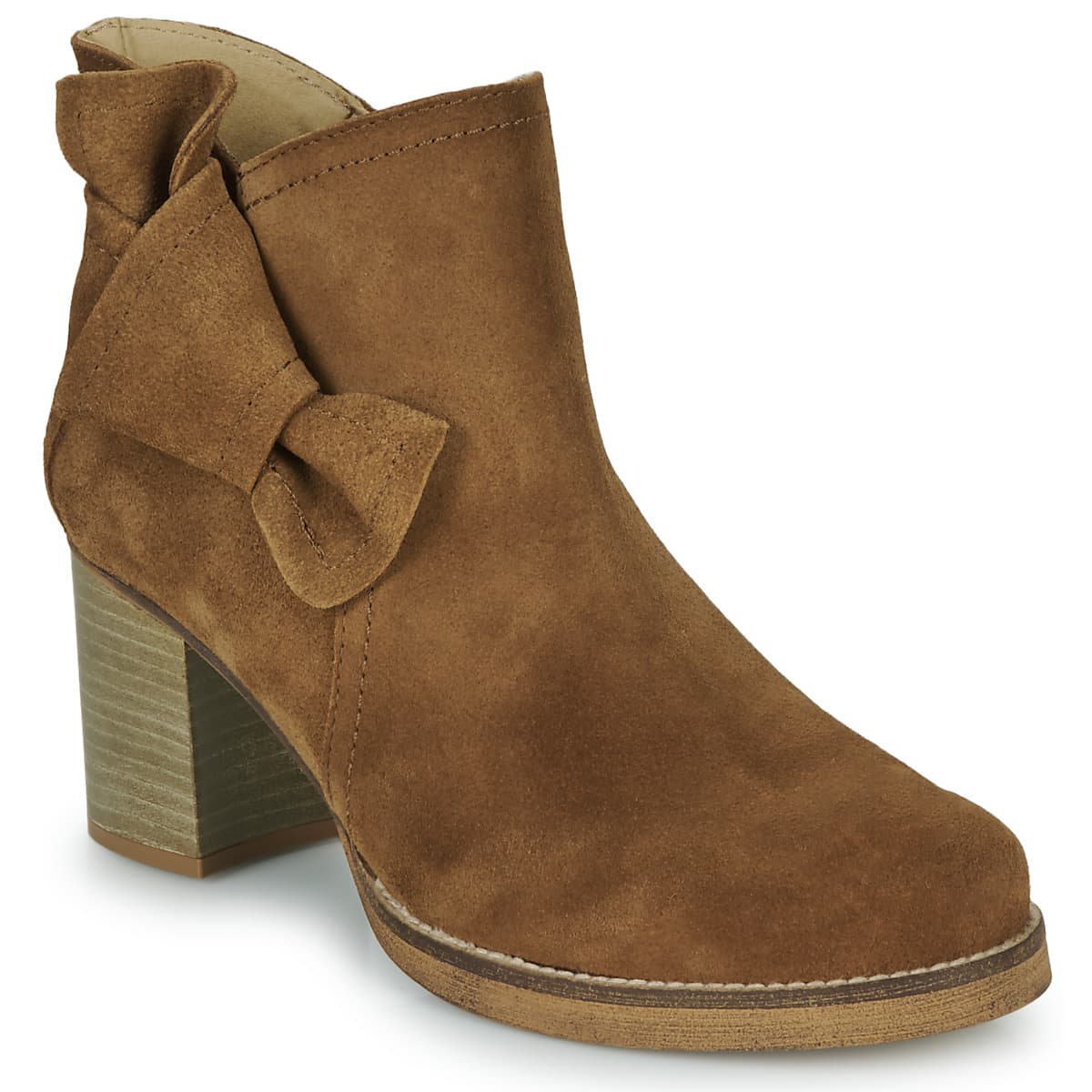 Women's Ankle Boots Casual Attitude Beige
