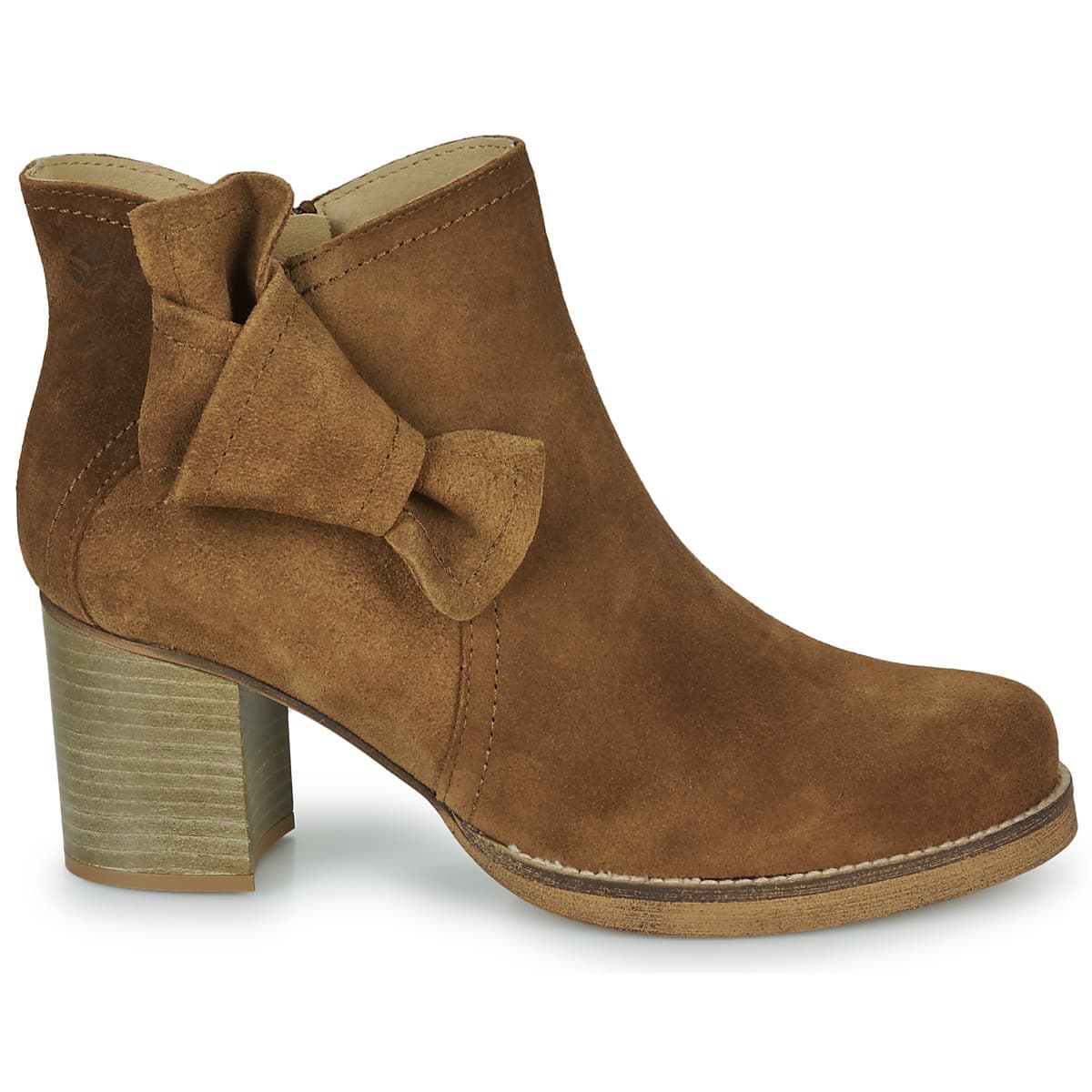 Women's Ankle Boots Casual Attitude Brown