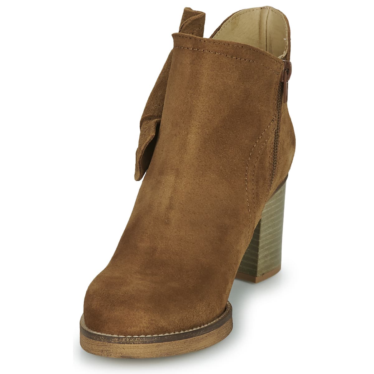 Women's Ankle Boots Casual Attitude Brown