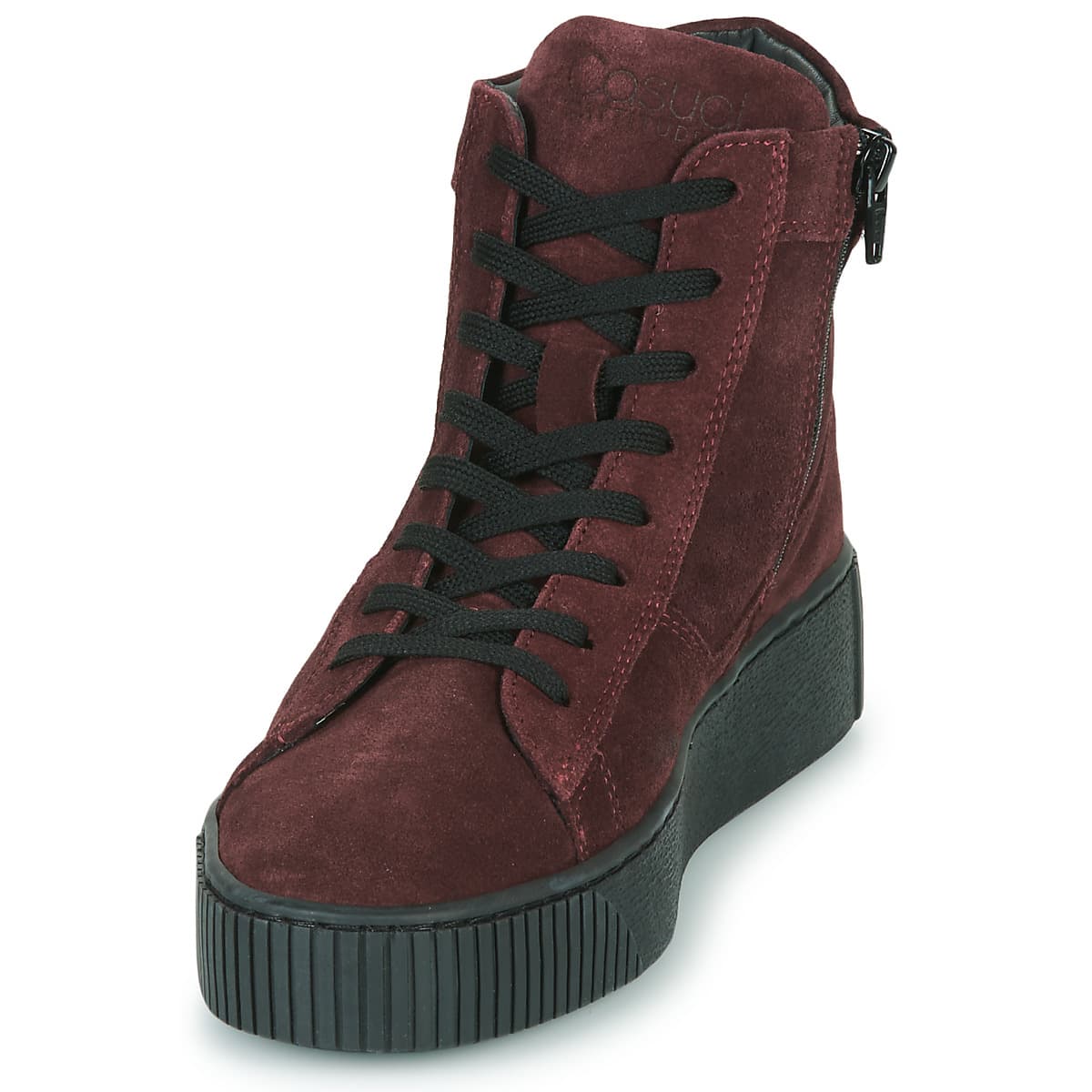 Women's Sneakers Casual Attitude Bordeaux