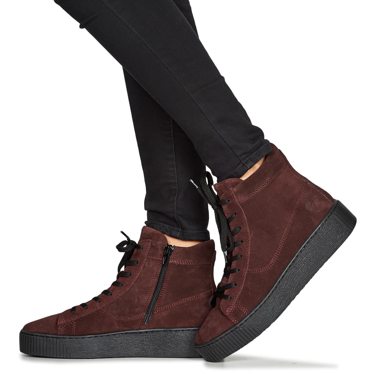 Women's Sneakers Casual Attitude Bordeaux