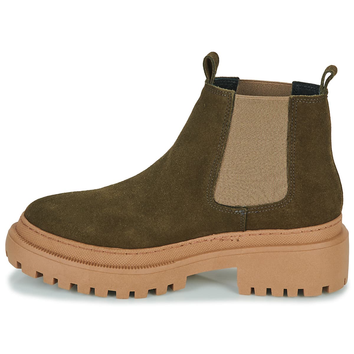 Women's Boots Casual Attitude Khaki
